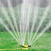360 Degrees Automatic Rotating Sprinkler Three Prong Irrigation Lawn Sprinkler