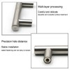 ANSIEDIO 6 Pack Cupboard Handles, Stainless Steel T Bar Kitchen