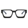 JOVAKIT Fashion Square Blue Light Glasses for Men Women Simple