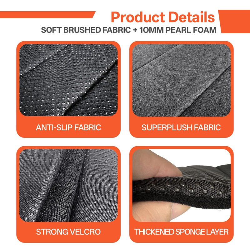 Basement Pole Cover, Garage Pole Padding - Anti-Slip Fabric Wrap