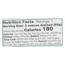 UD_Wild Planet Extra Virgin Olive Oil Infused Wild Mackerel Fillets Case of 12-4.375 Oz Certified Halal Preserved in Brine Water