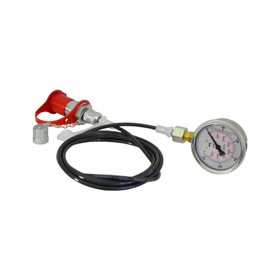 BG3 Hydraulic Tester Pressure Gauge 250 Bar with Measuring Hose and Plug-In Coupling
