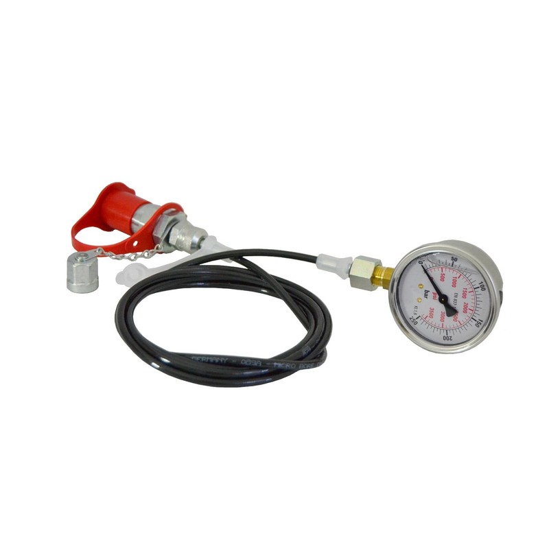 BG3 Hydraulic Tester Pressure Gauge 250 Bar with Measuring Hose