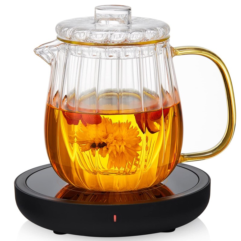Pokalotea Cup Warmer Heat-Retaining Coaster Tabletop Warmer Heat Preserver for