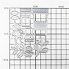 XMZZMX Patchwork Flower Pots and Leaves Metal Cutting Dies for