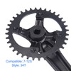 Bolany 34T Bike Single Crankset 104 BCD 7‑12 Speed Square
