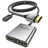 Warrky HDMI Splitter 4K, Display Mirror Same Screen Only (Not