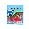 JACKALL Worm Weber Shrimp 2.8 Inch Salt Black Pork