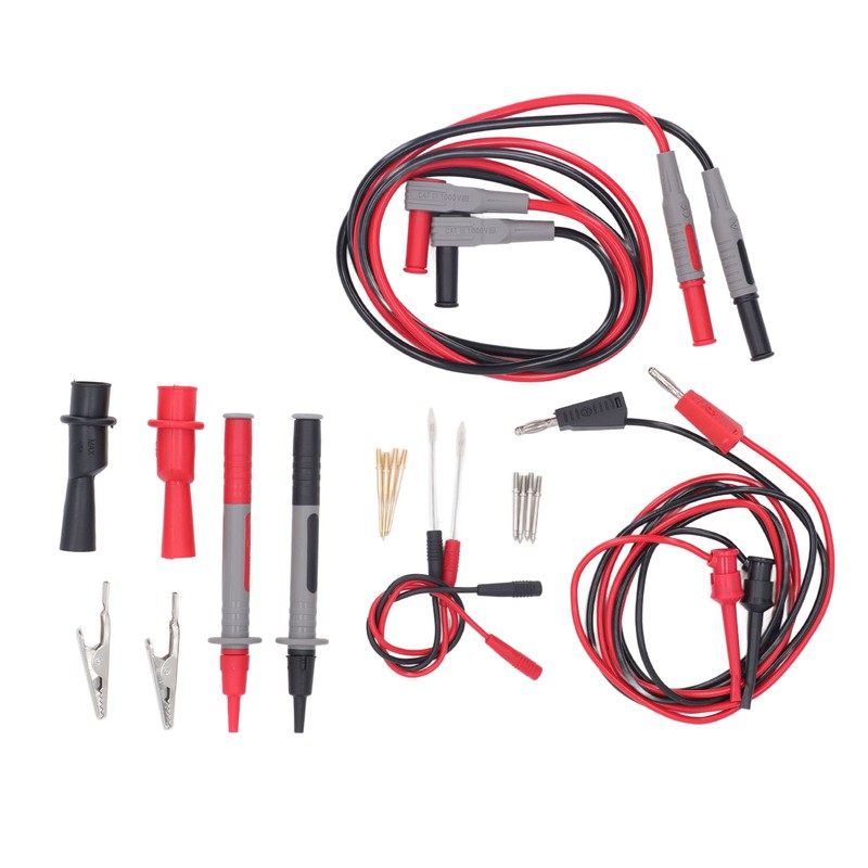 Multifunctional Multimeter Test Cable Kit Probe Replaceable Multimeter Test Kit