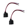 Qblahip Set of 2 9008 H13 Headlight Bulb Harness Socket