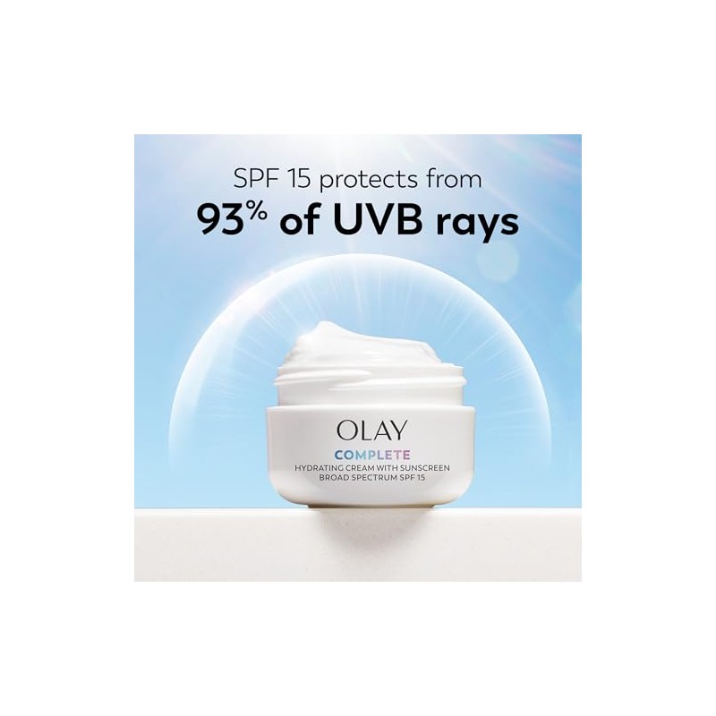 Olay Complete All Day UV Moisture Cream, SPF 15, Normal
