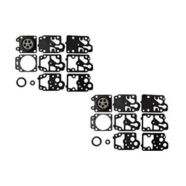 Carburetor Gasket and Diaphragm Kit Replaces Walbro D20-WYMP For Walbro WYM WYP carburetor (Pack of 2)