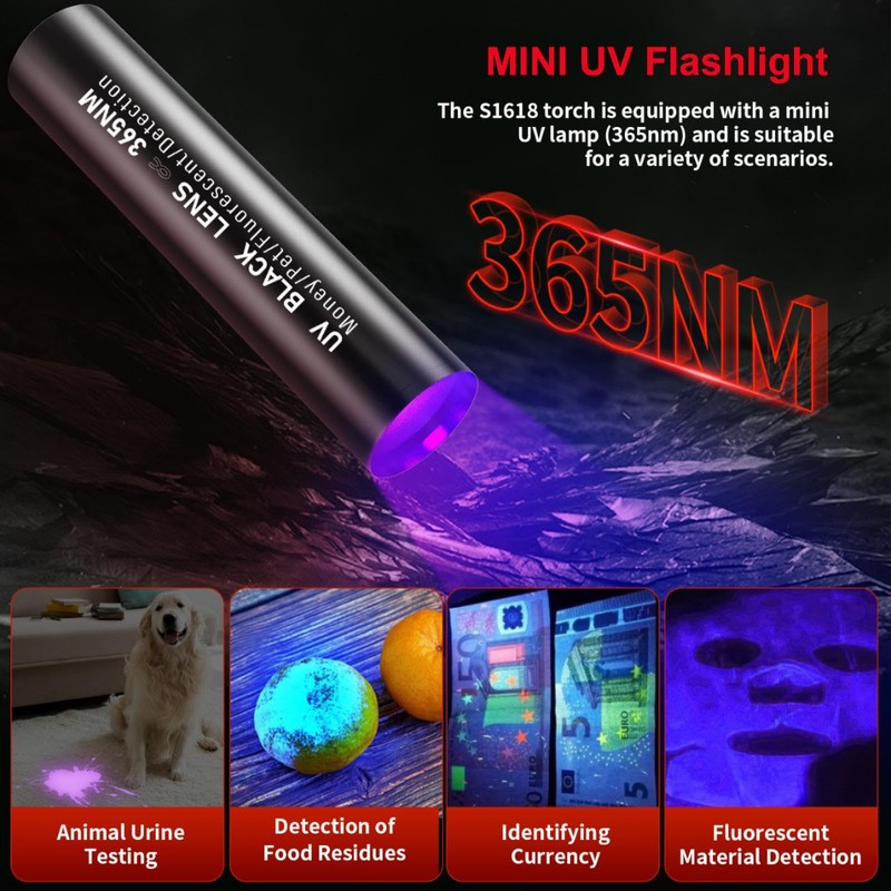 Flashlight 2000 High Lumens Rechargeable - 30W Super Bright LED