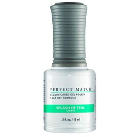 LECHAT Perfect Match Gel Polish, Splash of Teal, 0.5 Fl Oz