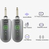 double W3 Portable UHF Wireless Guitar Transmitter and Receiver Set