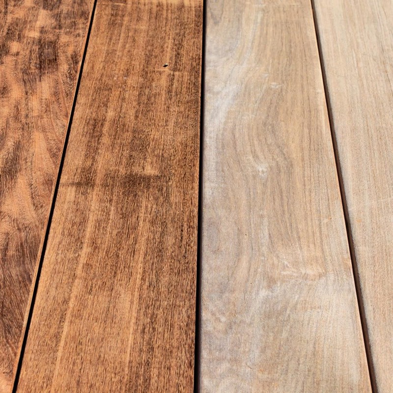 Deck & Wood Brightener Removes Stains, Tannins and and Restores