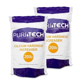 Puri Tech Swimming Pool Granular Calcium Cal Hardness Increaser Plus 40lbs - 2 Bags of 20lb
