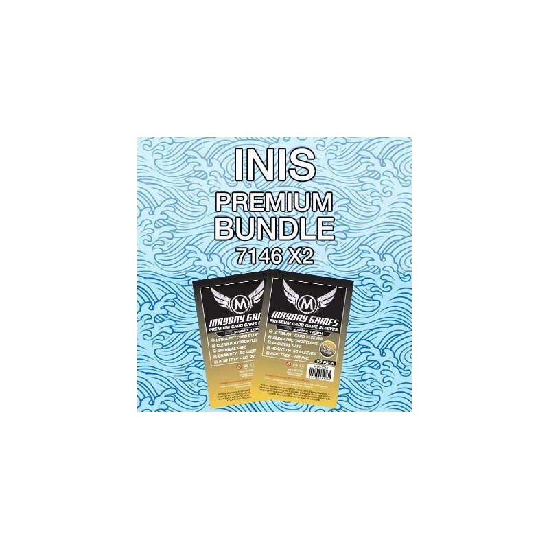 Mayday Games - Premium Inis Card Sleeves (100 Pieces, 80x120mm,