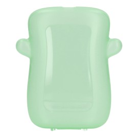 Squeeze Proof Baby Food Pouch Holder, Prevent Squeeze and Mess, Reusable, Food Safe, Easy to Use, for Babies Toddlers Kids (Green)