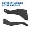 GLOBLED 50 Inch Upper Windshield Light Bar Brackets Curved Led