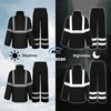 TCCFCCT Hi Vis Rain Jacket and Pants Rain Suits for