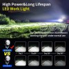 Par Faros Auxiliares Led Ojos De Ángel Niebla Led Moto