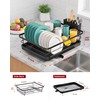 Sakugi Stainless Steel Dish Drying Rack for Kitchen Counter, Sink