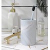RabyLeo Marble ceramic mug, creative toothbrush holder, simple drinking cup.