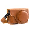 MegaGear MG1260 Ever Ready Leather Camera Case compatible with Panasonic