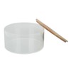 Hamster Sand Bathtub Small Round Shaped Pet Sand Box Transparent