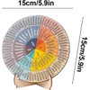 Leanockesa Emotion Wheel - Double Sided Feelings Wheel for Therapy