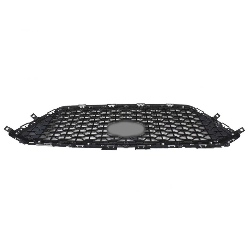 munirater Front Upper Grille Chrome Honeycomb W/O Radar Hole Replacement