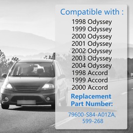 Frienda 79600-S84-A01ZA A/C Heater Climate Control Module Panel Compatible with Accord 1998-2000 Compatible with Odyssey 1998-2004 AC Control Panel Replace Accessories, with Removal Tools