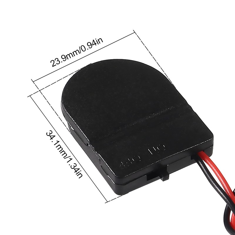 AEDIKO 10pcs CR2032 Battery Holder Coin Cell Battery Holders 1x