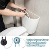 2024 Upgrade Flexible Rubber Toilet Flapper - Prevents Leaky, Corroded