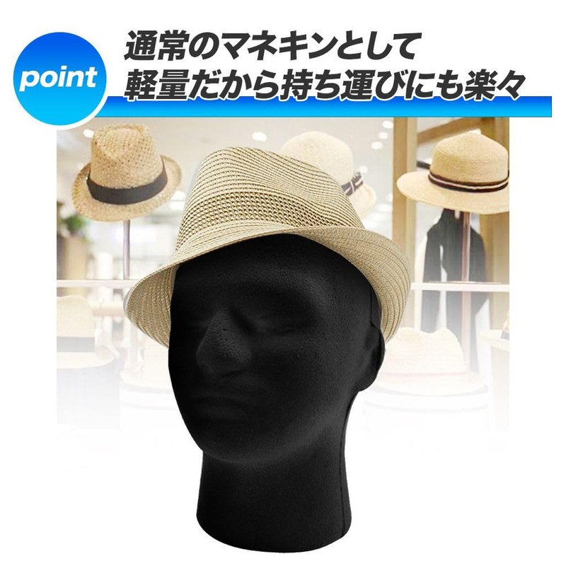 PLEAVIT Binaural Microphone, Ear Type, Dummy Head, Mannequin Set, Stand,