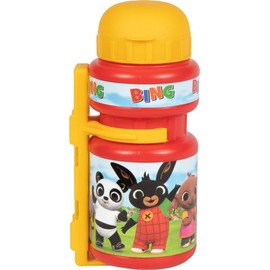 Bing Fahrrad Trinkflasche für Kinder, 350 ml, Rot/Orange, Universal Fahrrad