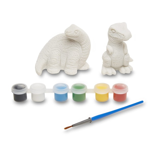 Melissa & Doug Dinosaur Figurines Arts and Crafts Craft Kits: Created By Me, Made Easy & More 8+ Gift for Boy or Girl