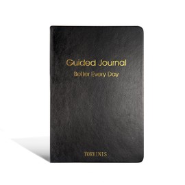 Better Everyday Journal 2026- Guided Journal Daily - 5 Minute Diary With 365 Prompts,Dig Deeper Journal,Self Love Reflection Growth Gratitude Awakening - Mental Health Self Care Journal for Women Men, Mindfulness Healing Self Help Gift (Black)