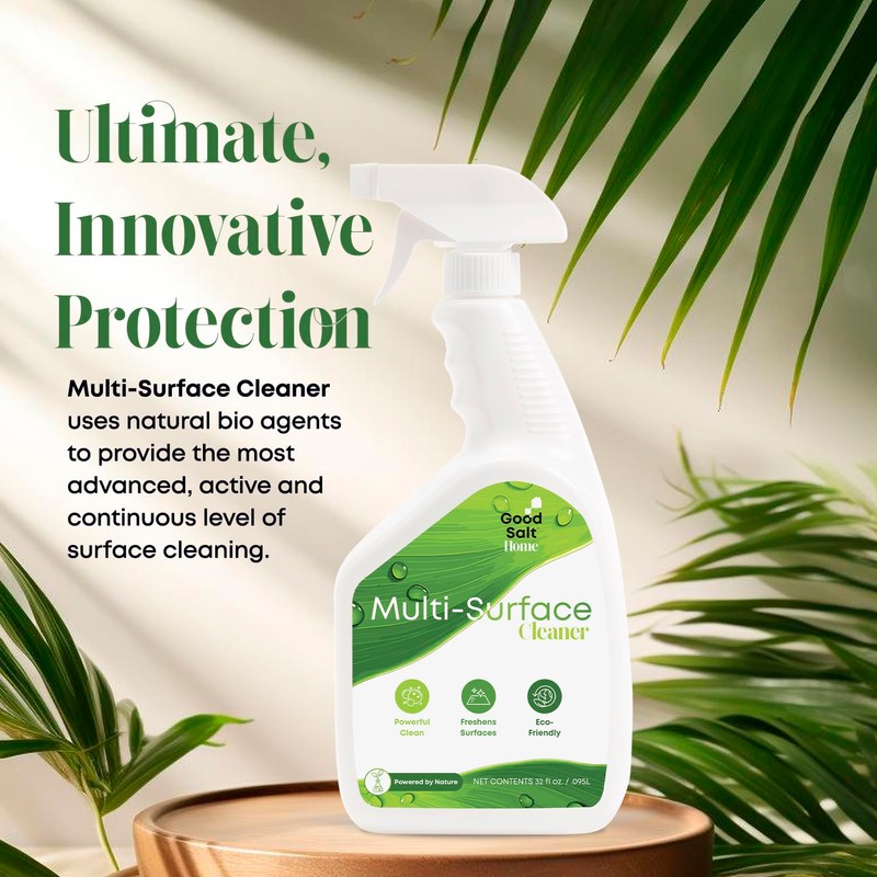 Good Salt Home Multi-Surface Cleaner, Everyday Surface Spray for Home