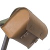 London Craftwork Large Bicycle Bag Genuine Leather Saddle/Handlebar/Frame Bag HONEY