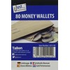 Just Stationery 70x105mm Money Envelope ( 80 Wallets)