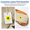 Avery Printable Square Labels with Sure Feed Technology, 1-1/2" x