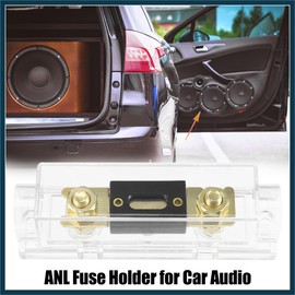 TUCKBOLD Car Audio 0 4 8 Gauge Inline ANL Fuse Holder Set with 2pcs 400A Fuse Automotive Parts