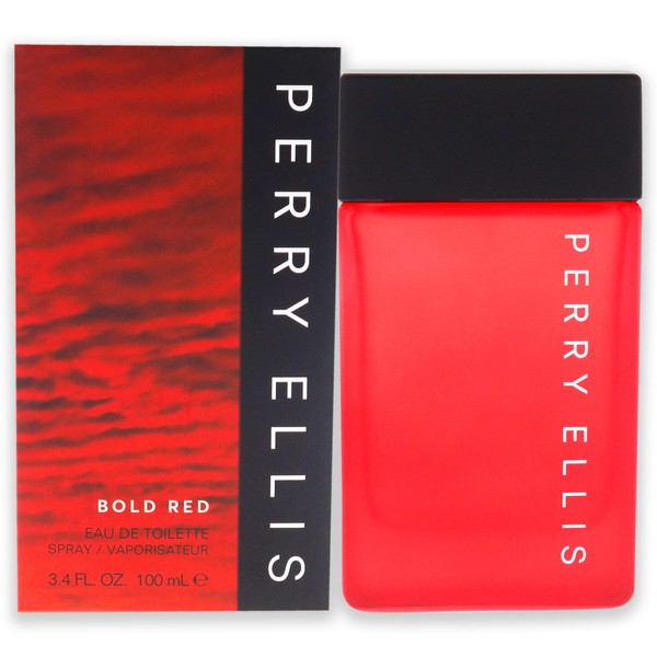 Perry Ellis Bold Red Men EDT Spray 3.4 oz