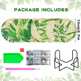 8 Pieces Mandala Diamond Painting Crafts for Children, Diamond Painting Coaster with Holder, Coaster Craft Set Girls 8 9 10 11 12 Years Children Teenagers Girls Birthday Gift for Girls