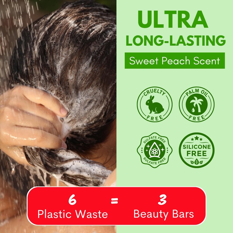 PureRootss Rosemary Shampoo and Conditioner Set 3 Pieces Hair Growth