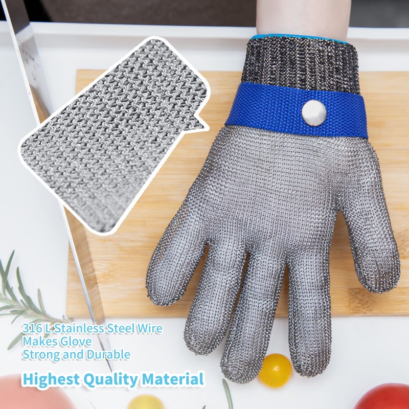 ARCLIBER Level 9 Cut Resistant Glove Stainless Steel Wire Metal