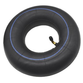 QsEzDo 4.10/3.50-4 Heavy Duty Replacement Inner Tube (1 pack) with TR87 Bent Metal Valve Stem, work for Wheelbarrows and Go Kart, ATV, Yard Tractors, Lawn Mowers, 4" rim and outer diameter 10"