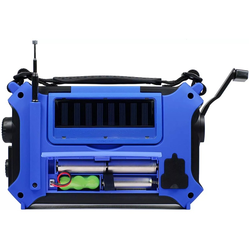 Kaito KA500 Solar Crank AM FM Weather Emergency Alert Radio